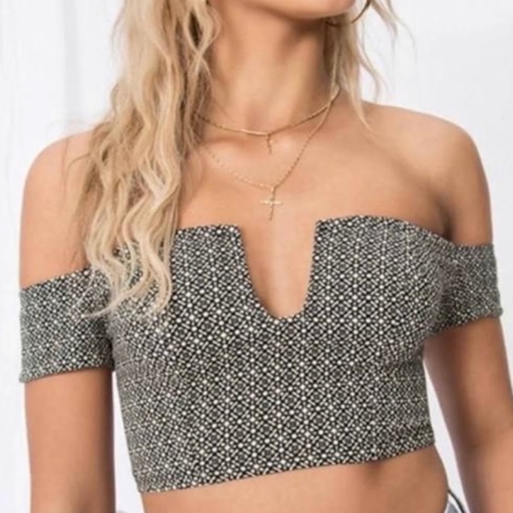 Free People Lucky Now Crop Top